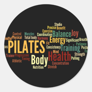 PILATES Sticker