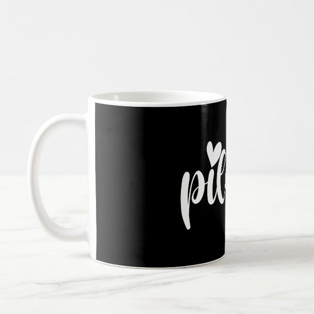 PILATES  T-Shirt Coffee Mug (Left)
