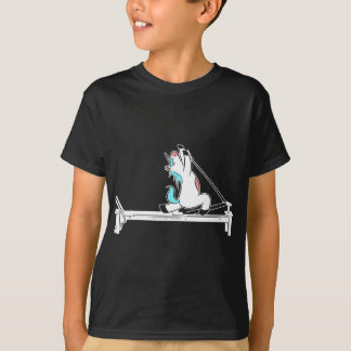 Pilates Unicorn Fitness Exercise Training Meditati T-Shirt