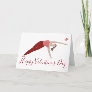 Pilates Valentine's Card