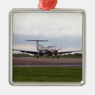 Pilatus PC 12 Metal Tree Decoration