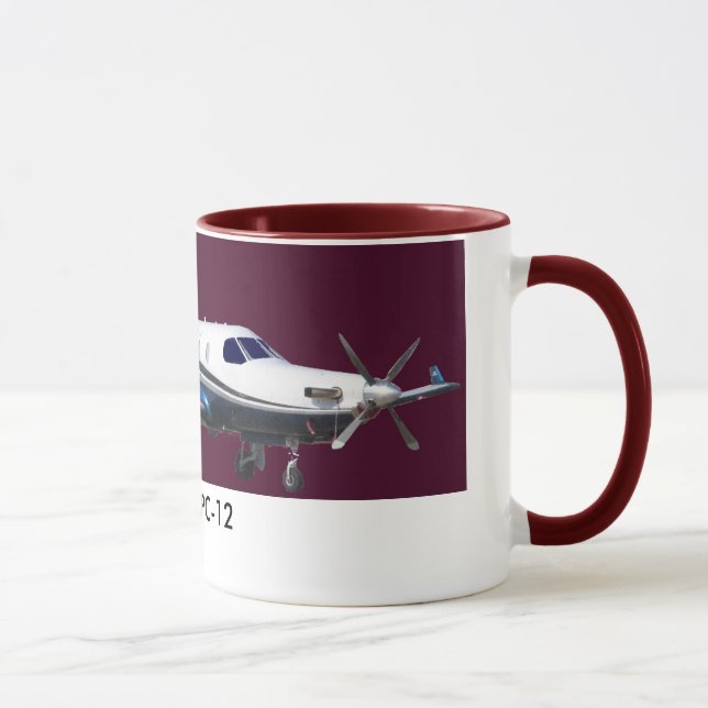 Pilatus PC-12 Portrait, Pilatus PC-12 Mug (Right)