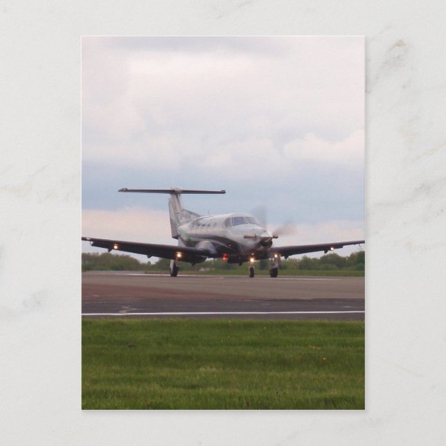 Pilatus PC 12 Postcard (Front)
