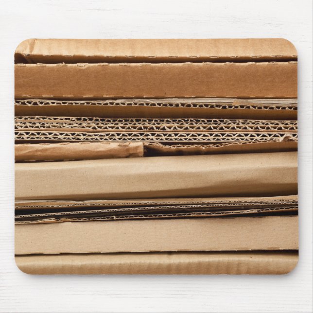 Pile of cardboard mouse mat (Front)