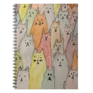 Pile of Cats Notebook