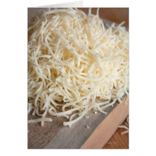 Pile of fresh mozzarella cheese.