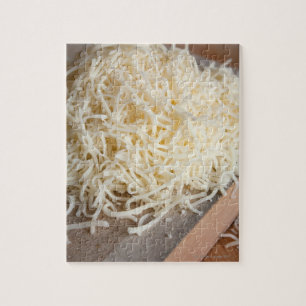 Pile of fresh mozzarella cheese. jigsaw puzzle