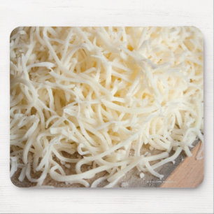 Pile of fresh mozzarella cheese. mouse mat