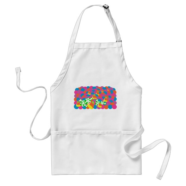 Pile of Halloween Candy Standard Apron (Front)