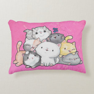 Pile of Kittens Decorative Cushion