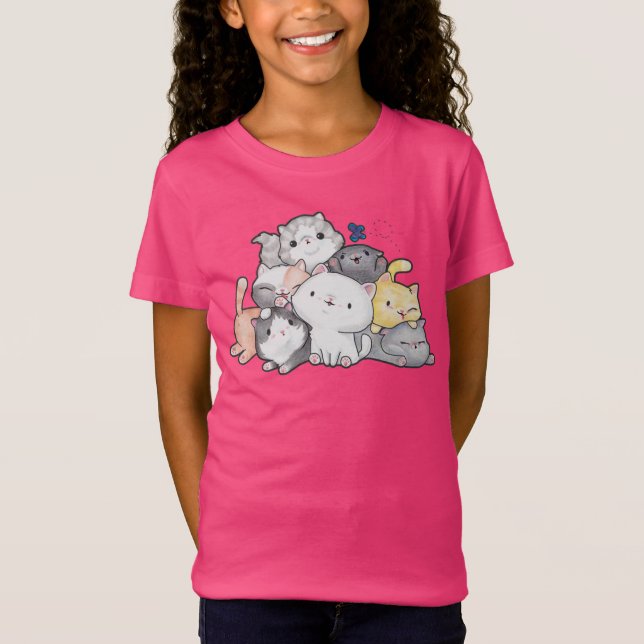 Pile of Kittens T-Shirt (Front)