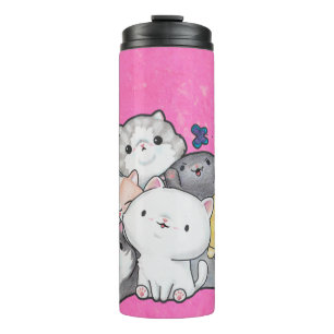 Pile of Kittens Thermal Tumbler