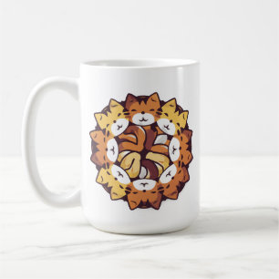 Pile Of Kitty Cats Funny Cute Cat Lover Coffee Mug
