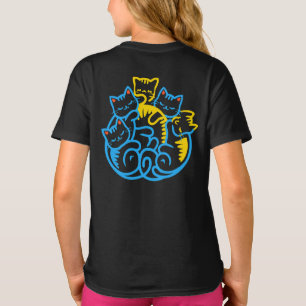 Pile Of Kitty Cats Funny Cute Cat Lover T-Shirt
