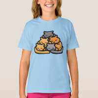 Pile Of Kitty Cats Funny Cute Cat Lover