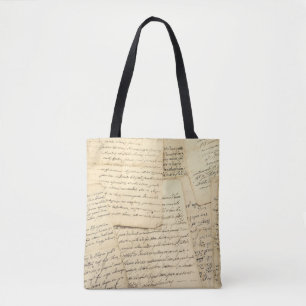 Pile of Old Vintage Manuscripts Tote Bag
