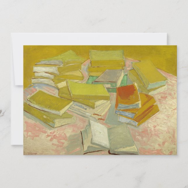 Piles of French Novels | Vincent van Gogh (Front)