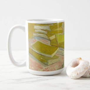 Piles of French Novels   Vincent van Gogh Coffee Mug