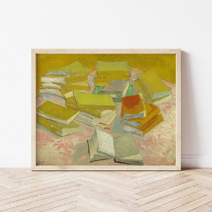Piles of French Novels Vincent Van Gogh Poster