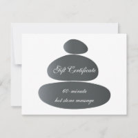 Piles of Meditations Stones Gift Certificate