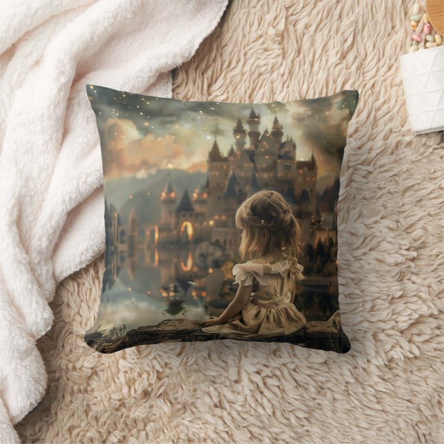 piles with Princess Elly in Fantasy Ssphere Cushion (Blanket)