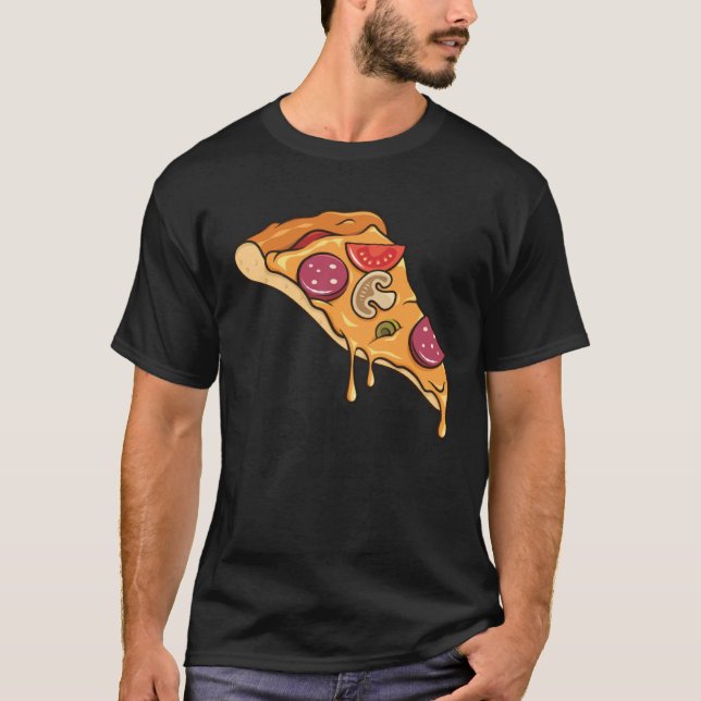 Pilf Pizza  Pepperoni Pastry Food  Foodies T-Shirt (Front)
