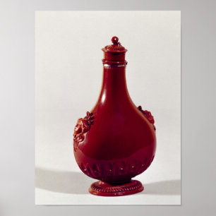 Pilgrim bottle, Meissen, c.1710 Poster