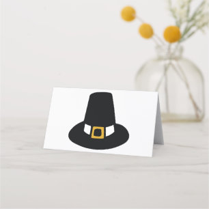 Pilgrim Hat Place Card
