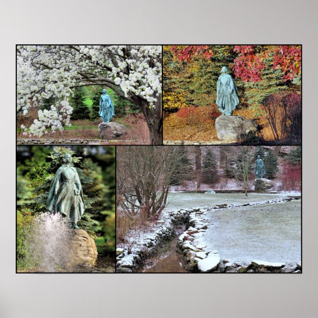 Pilgrim Maiden in Four Seasons Poster (Front)