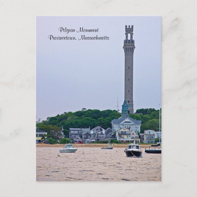 Pilgrim Monument Provincetown MA  Postcard (Front)