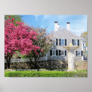 Pilgrim Mother Plymouth MA Spring Poster