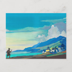 Pilgrim of the Radiant City by Nicholas Roerich Postcard
