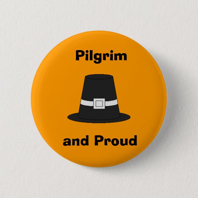 Pilgrim Pride 6 Cm Round Badge (Front)