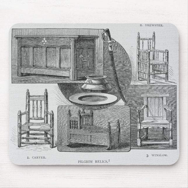 Pilgrim Relics Mouse Mat (Front)