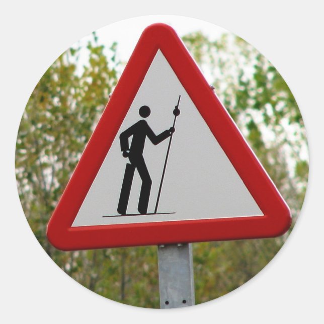 Pilgrim Sign Stickers (Front)