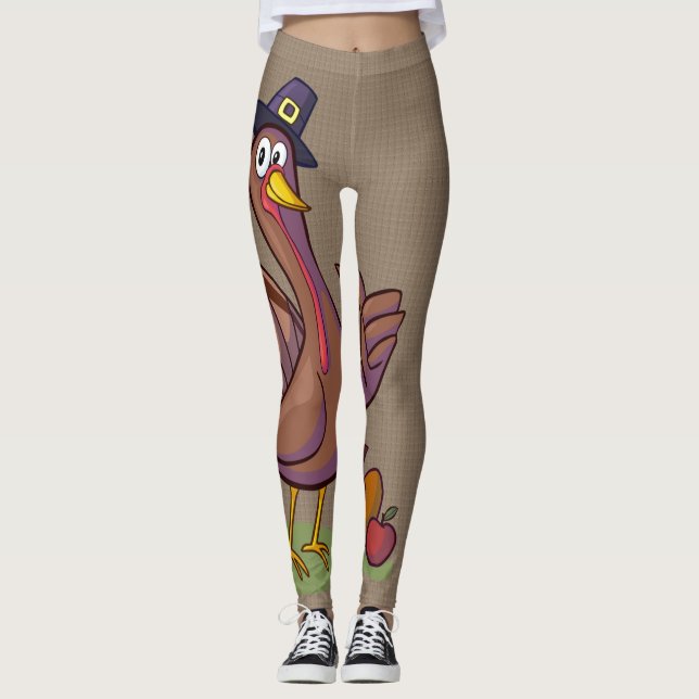 Pilgrim Turkey Leggings (Front)