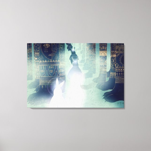 Pilgrimage 2012 canvas print (Front)