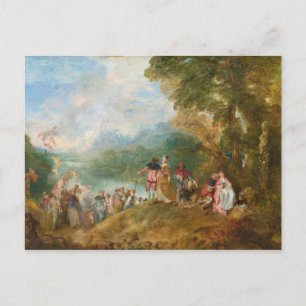 Pilgrimage to Cythera The Embarkation for Cythera Postcard