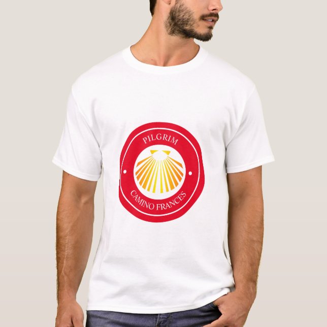 Pilgrims Camino Frances T-Shirt (Front)