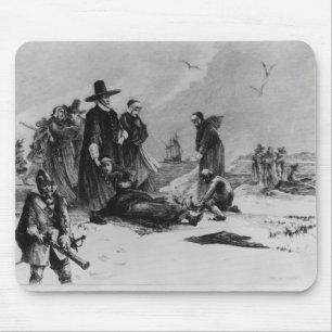 Pilgrims Mouse Mat