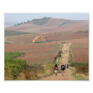 Pilgrims Walking 8x10 print
