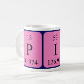Pili periodic table name mug (Front Left)