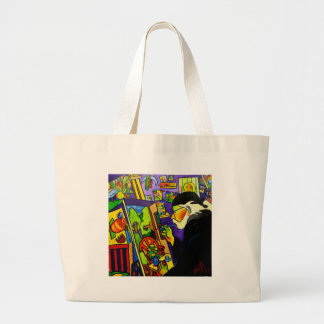 PILIERO Selfportrait Large Tote Bag