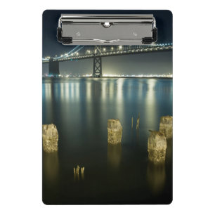 Pilings along the Embarcadero, San Francisco Mini Clipboard