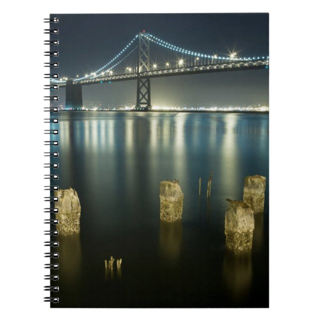 Pilings along the Embarcadero, San Francisco Notebook (Front)