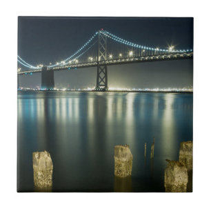 Pilings along the Embarcadero, San Francisco Tile