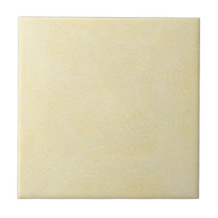 Pilkington Cream c1900 Solid Faux Crazed Repro Tile