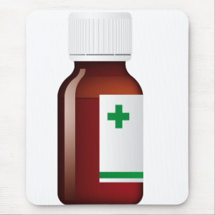 Pill Bottle Mouse Mat