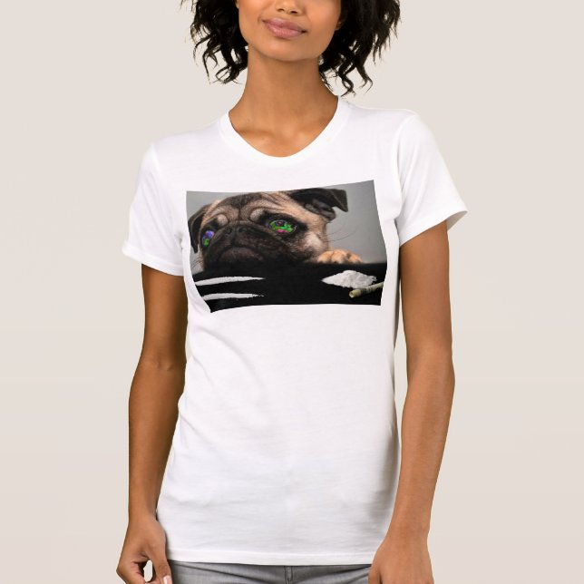 Pill Poppin' Pug Tank (Front)