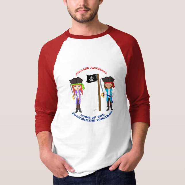 Pillage Academy Capt Thaddeus & Mad Morgan Tee (Front)